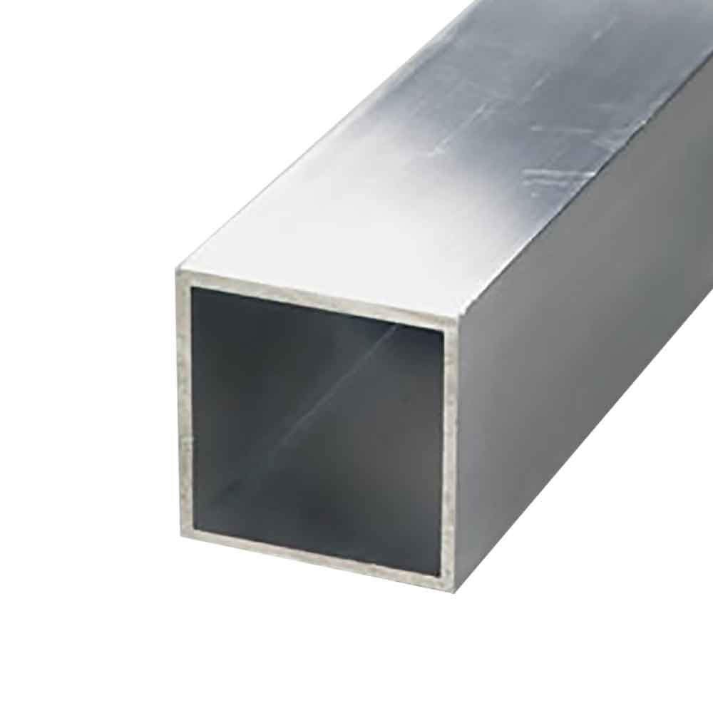 Online Metal Supply 6063T52 tubo cuadrado de aluminio, 11/4 pulgadas x 11/4 pulgadas x 1/16