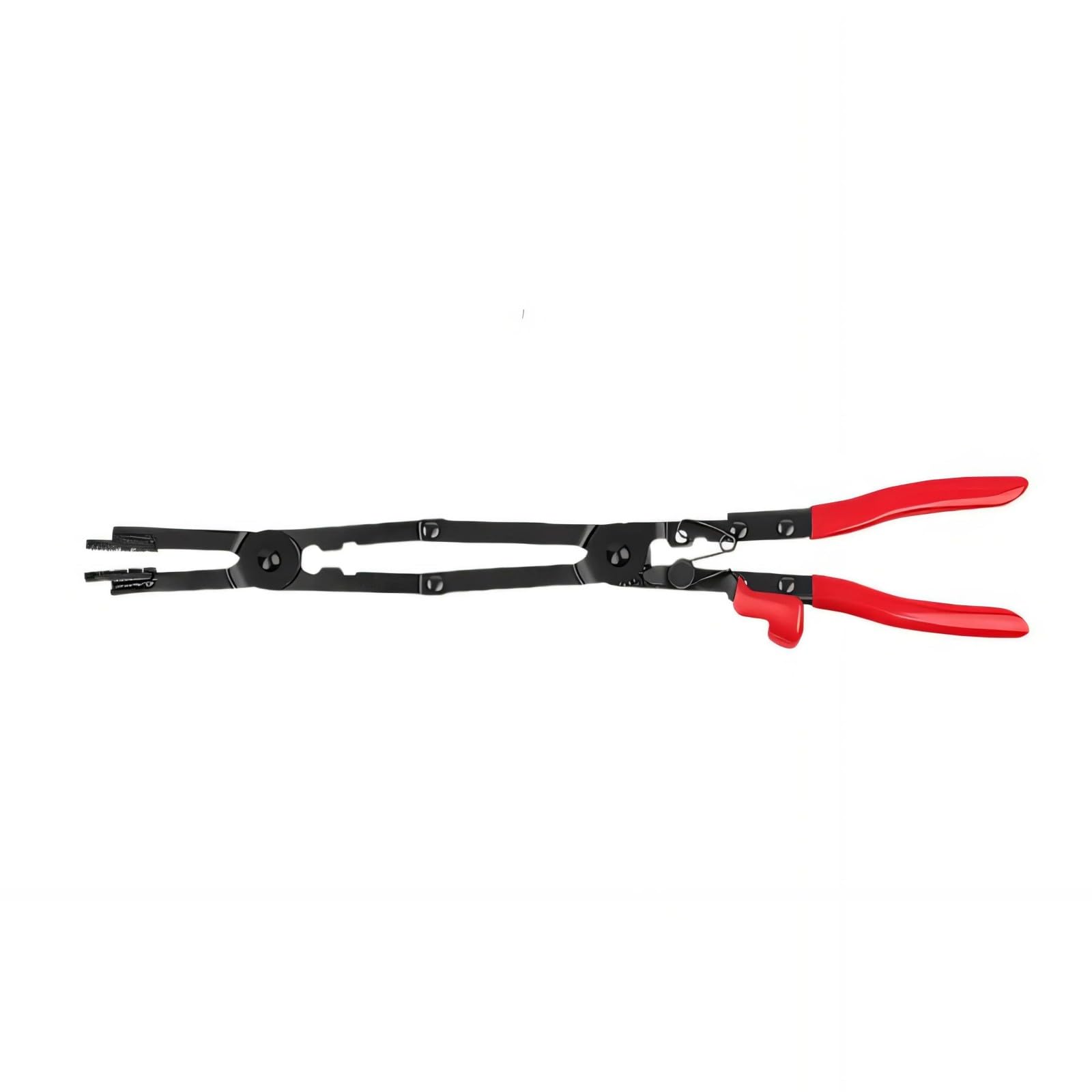 Clamp Tool for Automotive Hose Pipe Reach Hose Clamp Pliers Oil Water Auto Extended Bowed Nose Pliers