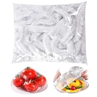 Forevat 200 sacchetti riutilizzabili in silicone per conservare alimenti con elastico &ndash; a prova di perdite per snack, pranzo e congelatore