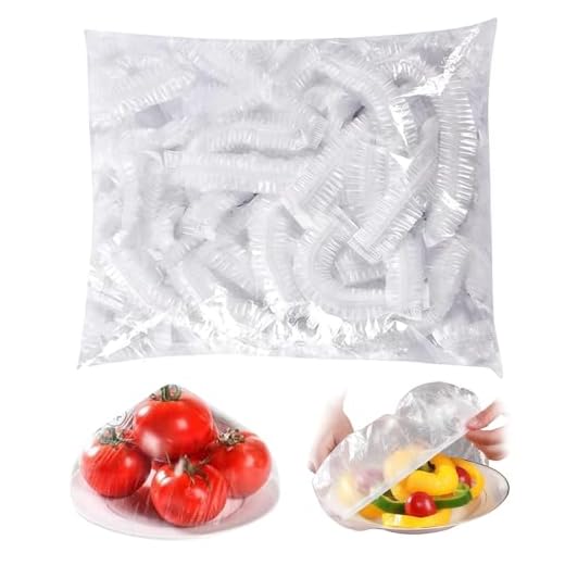 Forevat 200 Stück Wiederverwendbare Silikon-Frischhaltebeutel mit Gummizug - Auslaufsicher für Snacks, Mittagessen & Gefrierschrank