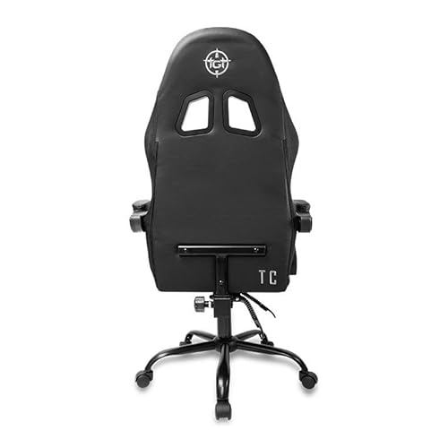 Cadeira Gamer TGT Heron TC, Preto e Cinza, TGT-HRTC-BL01