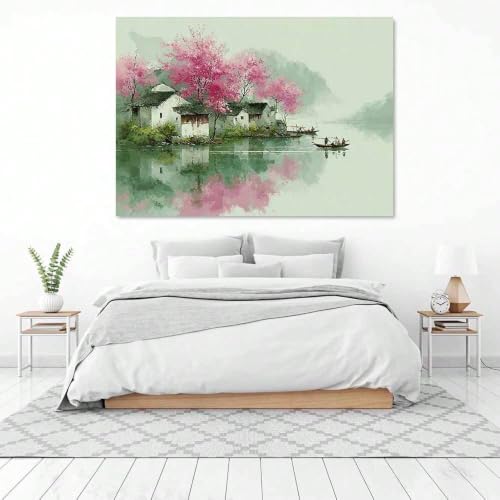 Tableau sur toile fleurs pour raviver les murs ternes d'un bureau ou d'une chambre