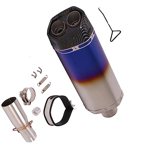 Pot d'échappement AK 550 double trou pour sublimer vos balades en KYMCO