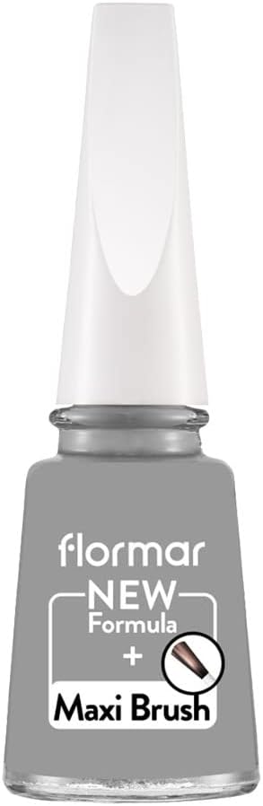 Flormar Nail Enamel Yüksek Pigmentli & Parlak Bitişli Oje Fne-417 Steel Gray
