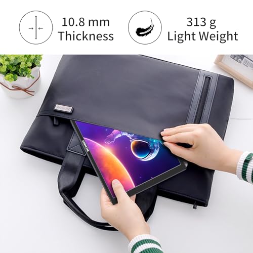 Image of ANDYCINE N10 Portable Monitor, 10.1 Inch Mini Touch 1920x1200 IPS Screen, HDMI USB C in, 350nits 60Hz 1000:1 Contrast Display with Bracket & Speakers for Laptop,PC,PS4 /5,Switch,Mac,Xbox