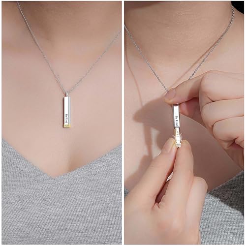 Pendentif message caché sœurs et meilleures amies cadeau symbolique argent