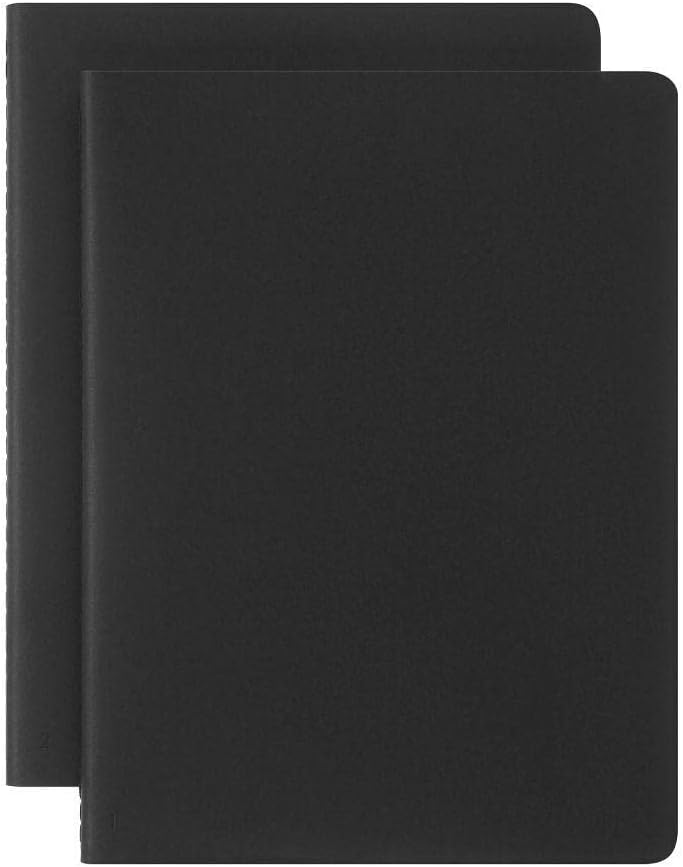 Moleskine Smart Cahier Journals Set of 2 Digital Cahiers With Blank Pages, Compatible With Pen+, Cardboard Cover