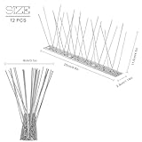 Zoom IMG-1 qimei shop dissuasori per piccioni Zoom IMG-1 qimei shop dissuasori per piccioni