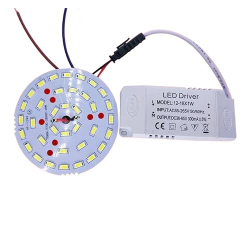 Plafonnier LED 7W SMD 5730 à flux constant, kit de conversion basse consommation
