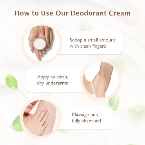 Eco Roots DC_01COC Natural Deodorant For Women & Men | Organic Deodorant Cream Non Aluminum | Baking Soda Free Healthy Deoderant For Body & Private Parts | All Vegan Pit Paste Zero Sweat thumb #4