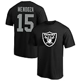 Fanatics Men's Fernando Mendoza Black Las Vegas Raiders Big & Tall Player Name & Number T-Shirt