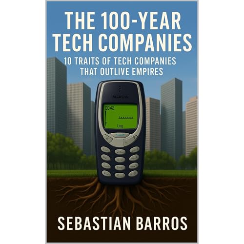 THE 100-YEAR TECH COMPANIES Audiolibro Por sebastian barros arte de portada