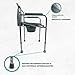 Mobiclinic, Puente, Silla con WC o inodoro para discapacitados, minusválidos, ancianos, Plegable,...
