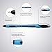 Schneider Slider Memo XB (Extra Broad) Ballpoint Pen, 1.4 mm, Light Blue Barrel, Blue Ink, Box of 10 Pens (150203)