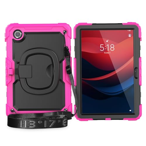 Coque Lenovo Tab M11 antichoc rose pour éviter les bris d'écran au quotidien