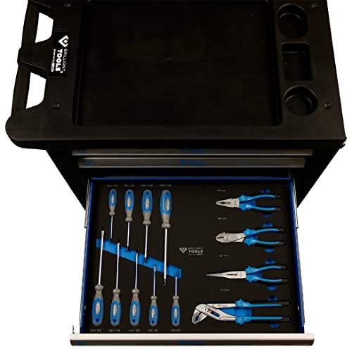 Werkstattwagen Brilliant Tools BT153207 mit 7 Schubladen und 207 Werkzeugen