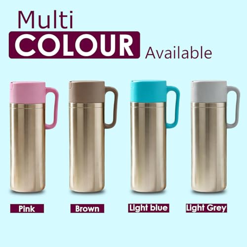 Image of SUPERMOM Oil Pourer 1000ml - Stainless Steel with Anti-Drip Spout & Easy Grip Handle Dispenser for Cooking Oil, Vinegar, Ghee & Liquid Seasoning, Leakproof Kitchen Storage Bottle (Set of 1)