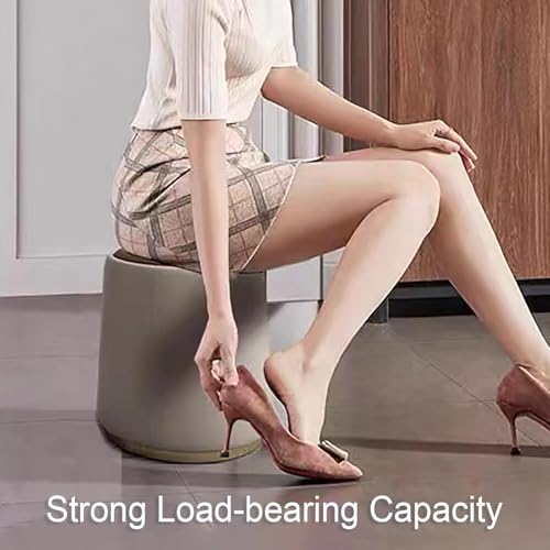 Asiento cómodo para aplicación de maquillaje con base de metal 4