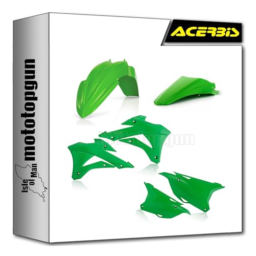 Cache carenage vert Acerbis pour préparer votre Kawasaki KX 85 à la compétition