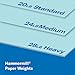 Hammermill Colored Paper, 20 lb Blue Printer Paper, 8.5 x 11-10 Ream (5,000 Sheets) - Made in the USA, Pastel Paper, 103309C