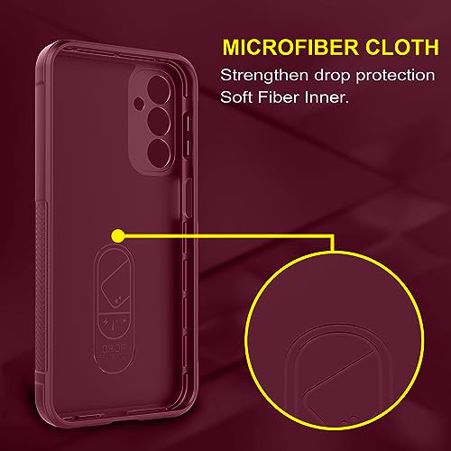Image of amazon basics Back Case Cover for Samsung Galaxy A25 5G (Silicone Magic-Plum)