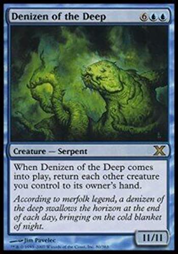 Codice set: 10E Magic: the Gathering - Denizen of the Deep - Abitatore Profondo - 10th Edition