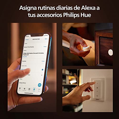 Philips Hue Tap Dial Switch interruptor blanco de regulación para iluminación interior 4
