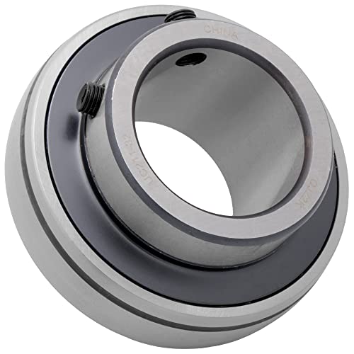 UC211-32 - Insert Bearing - 2 in Bore - 3-15/16 in Outer Diameter - 2.189 in Width - 0.984 in Outer Ring Width - Set Screw Locking Collar, Relubricable