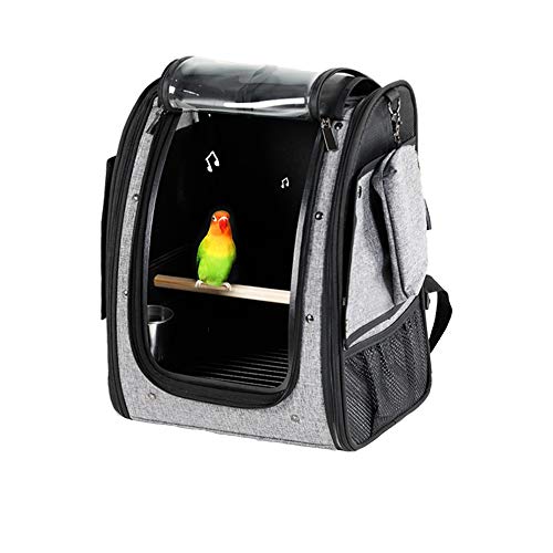Trasportino Per Uccelli Portatile | Gabbia Da Viaggio Per Pappagalli, Piccoli Animali | Borsa Con Spallacci - Foto 4