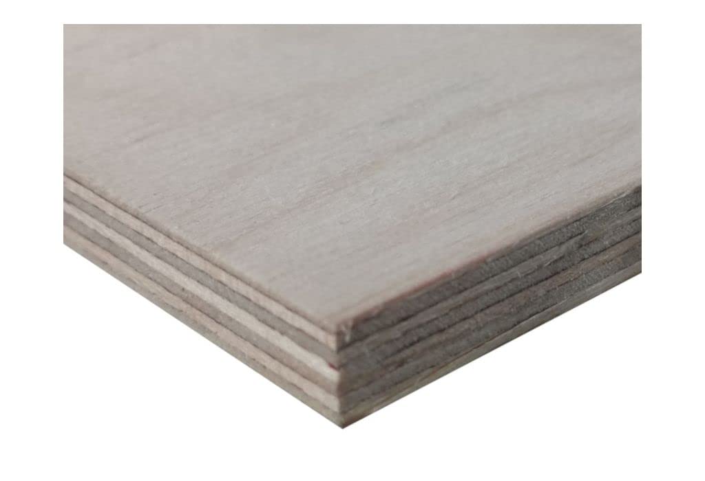 Birch Plywood 18 mm BB/BB Grade Baltic Ply Sheets Cut Sizes Hardwood Boards (3x4 ft (915 x 1220mm))