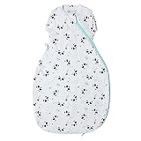 Cambios de pañales fáciles: La fácil apertura con cremallera es perfecta para cambiar pañales de noche, ya que puedes mantener al bebé cómodo y caliente en la parte superior, pero se puede abrir desde la parte inferior para un cambio rápido para una mínima molestia