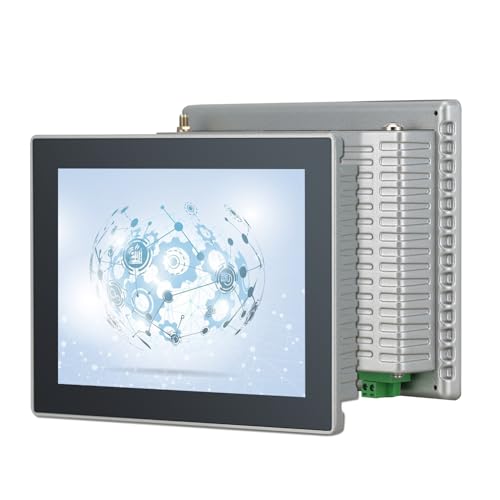 Image of 8 inch Touchscreen Monitor,Ratio 4:3 IPS PCAP Industrial Touch Screen Monitor with HD-MI VGA USB Port,Build-in Speakers & VESA,Touch Screen for PC,POS,Laptop,Home,RPI