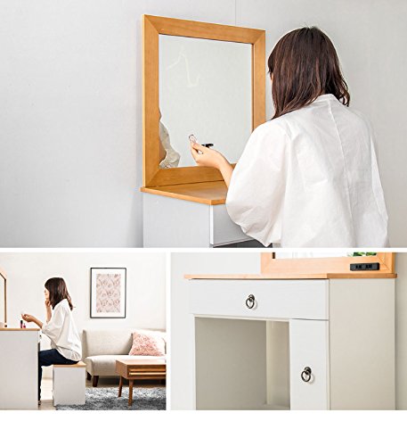 カントリー調ドレッサー&スツール 楽天市場】三面鏡 ドレッサー スツールセット カントリー調