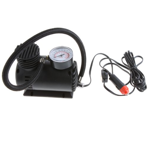 PrimeTrendz Car Auto Air Compressor Pump PSI 12V 250 PSI Electric Tire Inflator By USA CASH AND CARRY