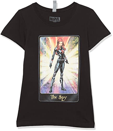Marvel Girl's The Black Widow T-Shirt