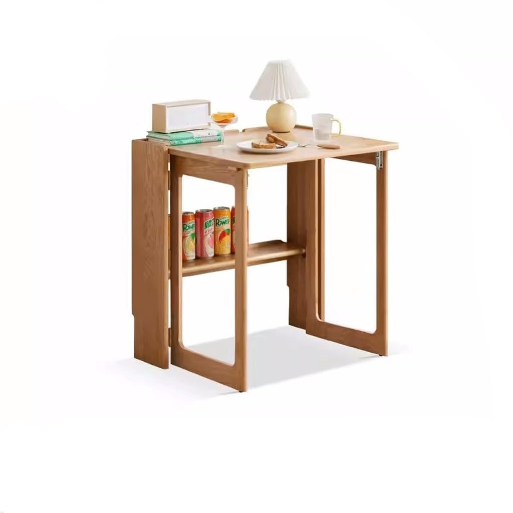 Amazon.com - Solid Wood Small Apartment Dining Table Storage
