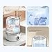 TOPINCN 1.4L Capacity Mini Washing Machine, Portable Travel Laundry Washer, Lingerie Cleanings Appliance, 2 Gears Underwear Wash Device for Apartment Dormitory Hotel