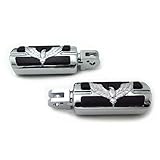 Hochwertige Fußrasten aus Billet-Aluminium (linke und rechte Seite)