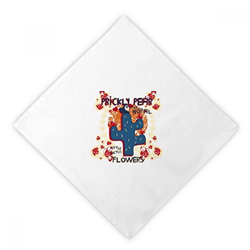 Serviettes de Table Cactus en Tissu Blanc 2 Pcs DIYthinker - 2