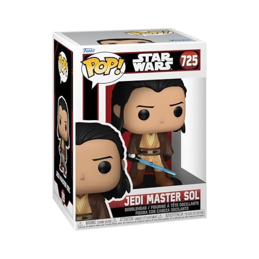 Funko Pop Star Wars: Acolyte - Master Sol - Figura de Vinilo Coleccionable - Idea de Regalo- Mercancia Oficial - Juguetes para Niños y Adultos - TV Fans - Muñeco para Coleccionistas