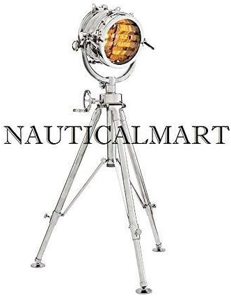 NauticalMart Royal Master Searchlight Tripod Floor Lamp