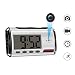 Spy Camera Clock Home Security Hidden Camera Motion Activated 1080P Loop Video Recorder Nanny Cam