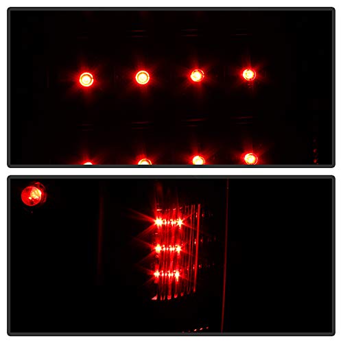 ACANII - For 2008 2009 2010 Scion Xb Bb JDM Black LED Tail Lights Brake Lamps Left+Right Pair