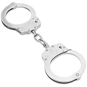 kh security handboeien politie-standaard, zilver, 240105