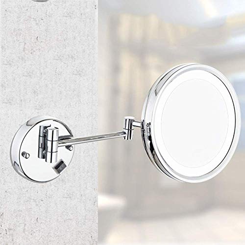 Miroir éclairé haut de gamme 8,5 pouces avec zoom net 3X - 6