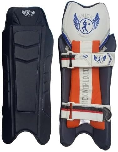 SNICK Winged Premium Wicketkeeping Pads - Junior - Ultra Lite Cricket Impact Protection Gear