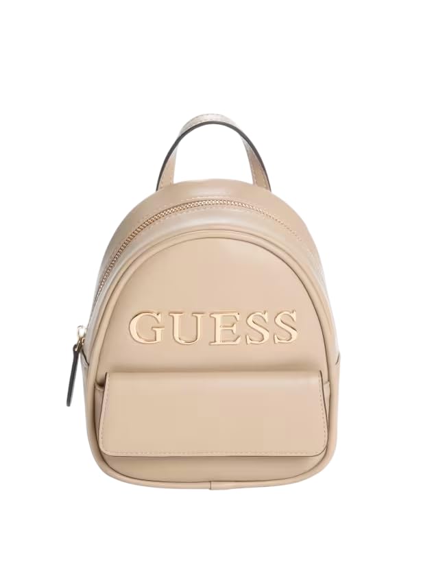 GUESS Mini mochila Factory Galatia, Latte, tamanho �nico