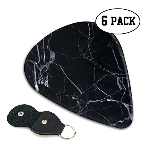 ASDTEHCY Lot de 6 médiators en celluloïd, papier peint en marbre pour guitares acoustiques, électriques, basses ou… - Les Beatles, Paul McCartney, John Lennon, RIngo Starr, George Harrison ASDTEHCY Lot de 6 médiators en celluloïd, papier peint en marbre pour guitares acoustiques, électriques, basses ou… – Image 5