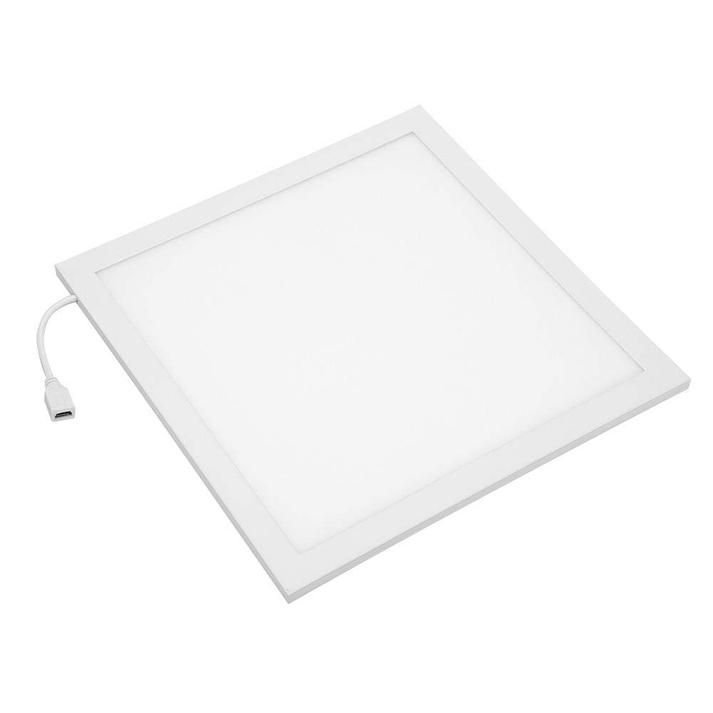 Diyeeni Shadowless Lamp, LED Photography Shadowless Bottom Light Panel Pad Lamp for 20cm Photo Studio Box