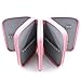 YOUSHARES 72 Slots Pencil Case - Handy Large Capacity Oxford Multi-layer Zipper Pencil Bag for Color Pen, Colored Pencils, Watercolor Pens, Makeup Brush, Cosmetic Brushes, Gel Pen, etc (Light Pink)